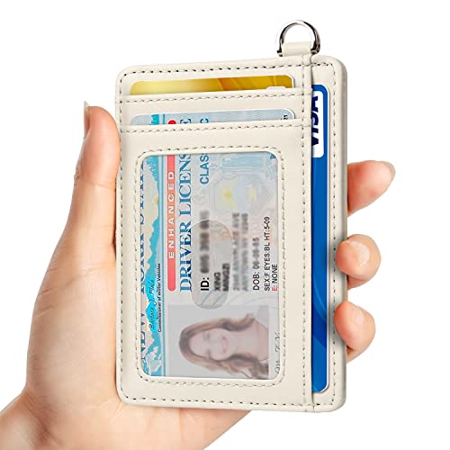 EcoVision Slim Minimalist Front Pocket Wallet, RFID Blocking Credit Card Holder Wallet with Detachable D-Shackle for Men Women - Image 2