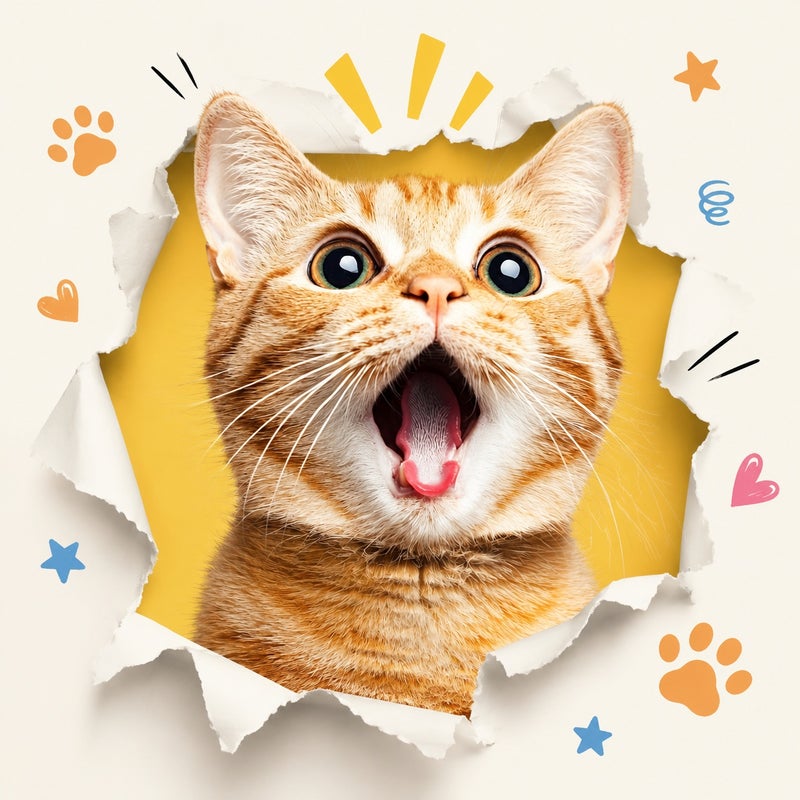 Cute Cat Print Throw Pillow Cover Decorative Soft Cushion Case for Sofa Bed Living Room - Image 1