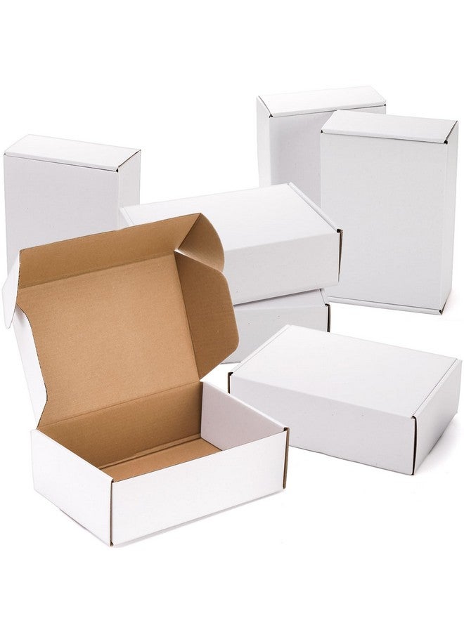 Dicunoy 30 Pack Shipping Boxes For Small Business, 9 X 6 X 3 Inches White Small Cardboard Boxes, Thick Corrugated Mailers Boxes For Mailing Packing Literature Mailer, Gift Package - Image 4