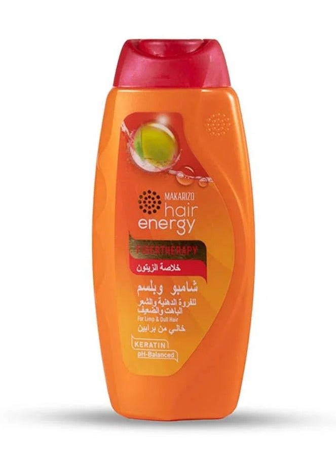 Fibertherapy Conditioning Shampoo With Olive Extract For Limp & Dull Hair 330ml