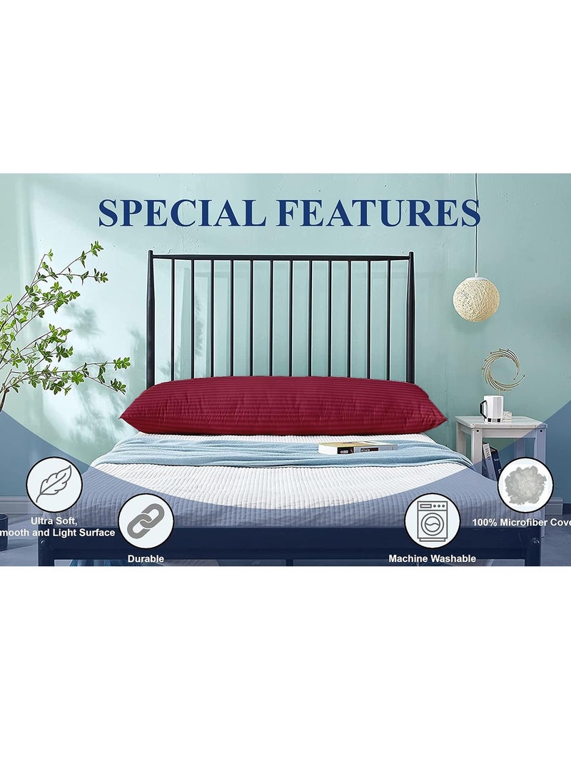 DubaiGallery Princess Long Body Pillow 1pc, Breathable & Ultra Soft Size: 45 x 120 cm  - Image 4