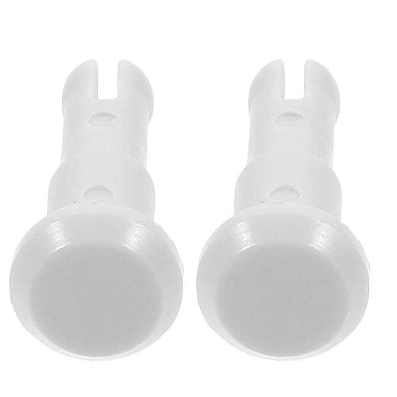 TIDTALEO 1 Pair Optical Chin Paper Pin for Optometry Supplies, Plastic Fixing Tool for Chin Rest Paper, Sanitary Diagnostic Instrument Accessory for Eye Exam Equipment - Image 1