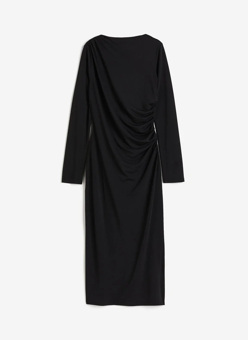 اتش اند ام Draped Jersey Dress