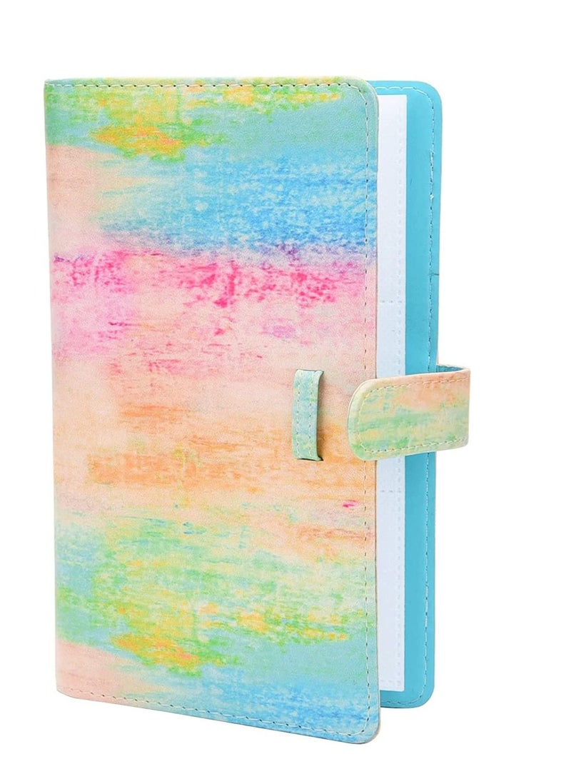 SYOSI Colorful Wallet PU Leather Photo Album Compatible for Fujifilm Instax Mini 11 9 8 90 8+ 26 7s Instant Camera Film, for Polaroid Snap Zip Z2300 PIC-300 Film - Image 1