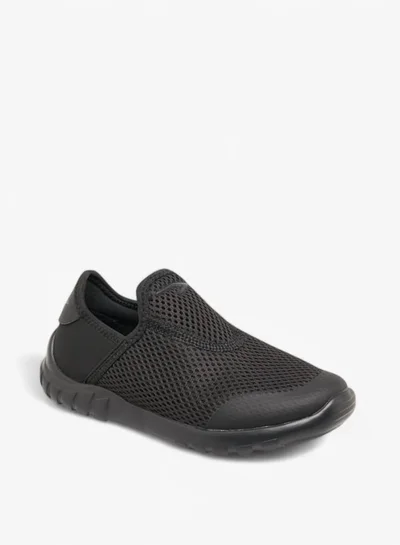 Dash Boys Mesh Textured Slip-On Sports Shoes