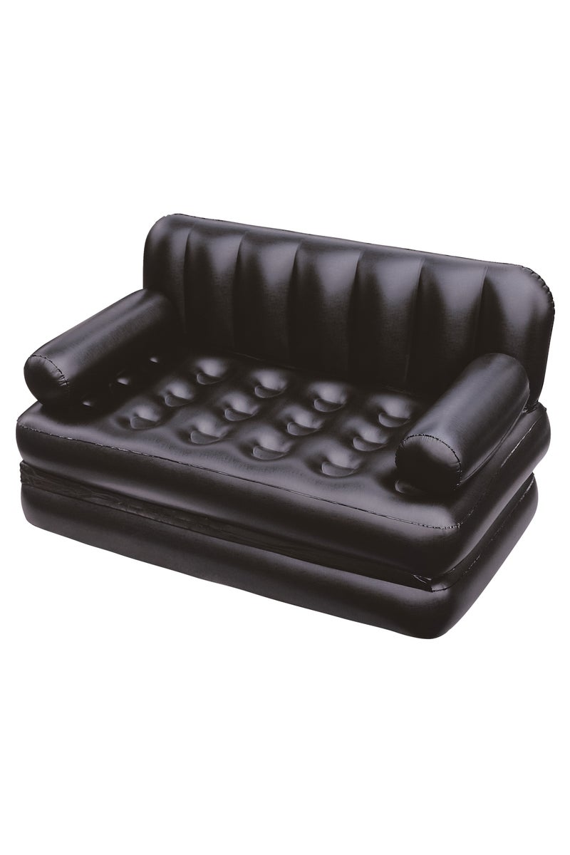 Bestway Bestway Multi-max 5-in-1 Air Couch Double with AC Air Pump 188x152x64cm | Foldable Air Chair | Foldable Inflatable Bed | Inflatable Chair for Indoor & Outdoor  - Image 1