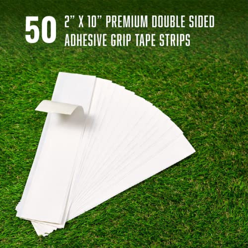 Wedge Guys 32 Ounce Golf Grip Solvent + 50 Tape Strips - Solvent Activated 2" x 10" Double Sided Adhesive Grip Tape Strips for Regripping Golf Clubs - Image 3