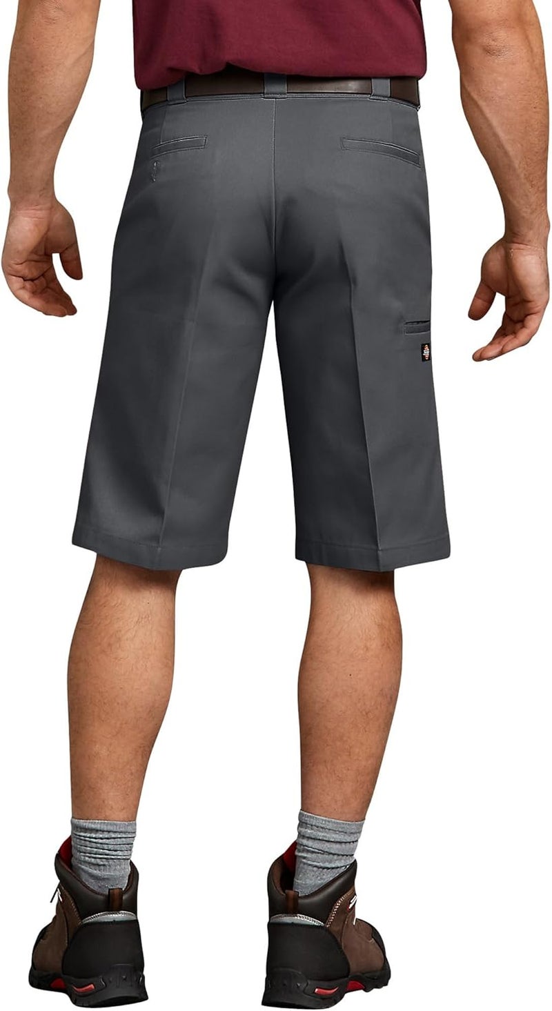 Dickies Men's 13-Inch Relaxed-Fit Work Short in Charcoal Gray - Image 2