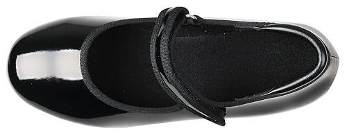 Linodes Patent Easy Strap Tap Shoe for Girls and Boys (Toddler/Little Kid/Big Kid)-Black-9M-Toddler - Image 5