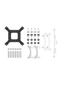 DEEPCOOL LE520 aRGB AIO Liquid CPU Cooler, 240mm Radiator, 2x High-Performance aRGB Fans, 500~2250 RPM Fan Speed, 85.85 CFM Fan Airflow, Hydro Bearing Type, R-LE520-WHAMMN-G-1 | White  - Image 5