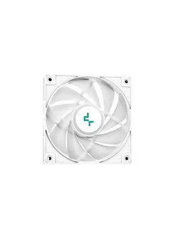 DEEPCOOL LE520 aRGB AIO Liquid CPU Cooler, 240mm Radiator, 2x High-Performance aRGB Fans, 500~2250 RPM Fan Speed, 85.85 CFM Fan Airflow, Hydro Bearing Type, R-LE520-WHAMMN-G-1 | White  - Image 3