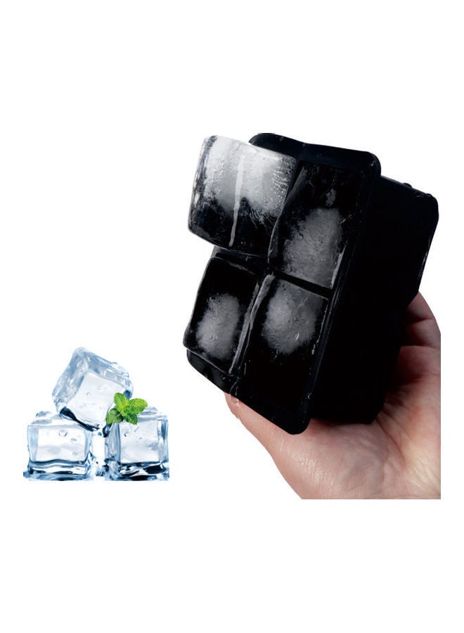 NIBEMINENT 2-Piece 4 Grids Ice Cube Trays Multicolour 10cm - Image 5