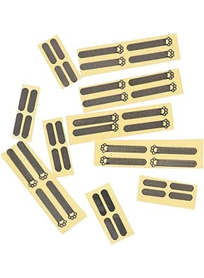 KOMBIUDA 40Pcs Black Speaker Mesh Stickers Self Adhesive Dust Protection for 12 13 Series - Image 1