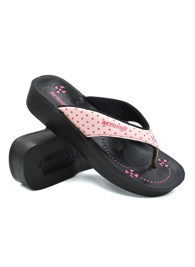 aerosoft AEROSOFT A0879 LADIES PINK SLIPPERS  - Image 1