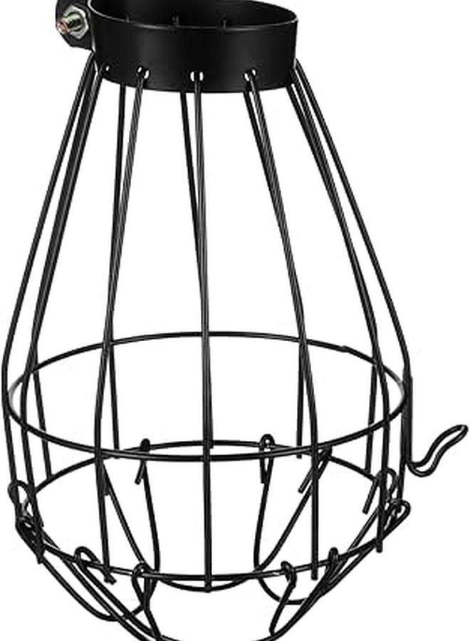 Heat Lamp Shade with Mesh Cover for Reptile Enclosure Easy Installation Reptile Supplies - Image 1