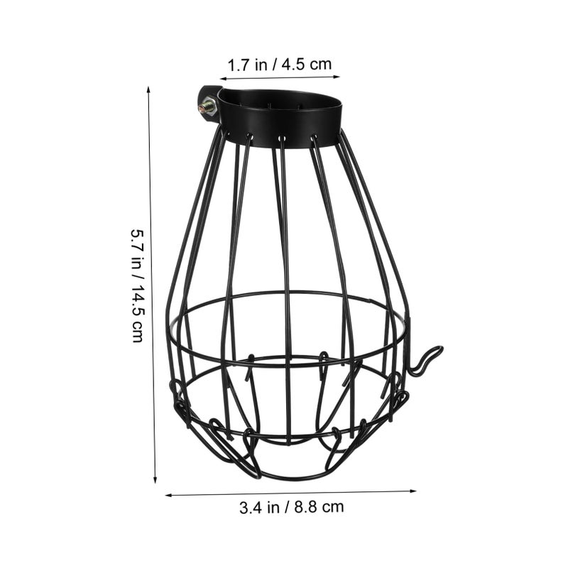 Heat Lamp Shade with Mesh Cover for Reptile Enclosure Easy Installation Reptile Supplies - Image 3