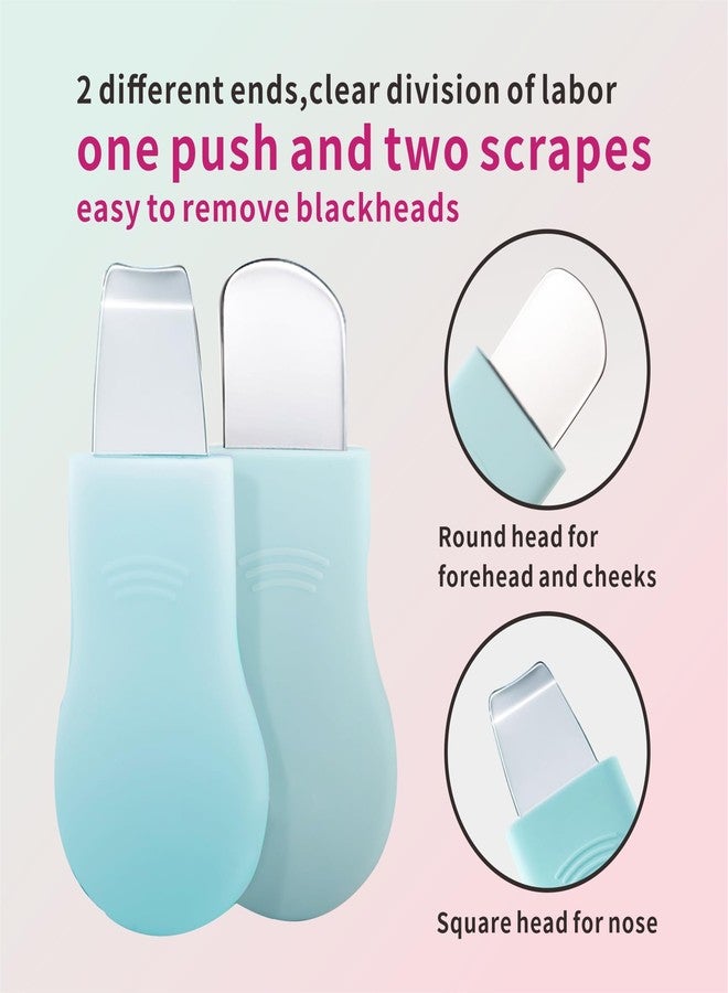 REVEX Silicone Nose Blackhead Remover Tool Set,Blackhead Scraper Tool,2Pcs Pore Cleaning Brush, Face Scrubber Skin Spatula, Pore Scrubber for Deep Cleansing,Face Exfoliator Scrubber for Women Men - Image 5
