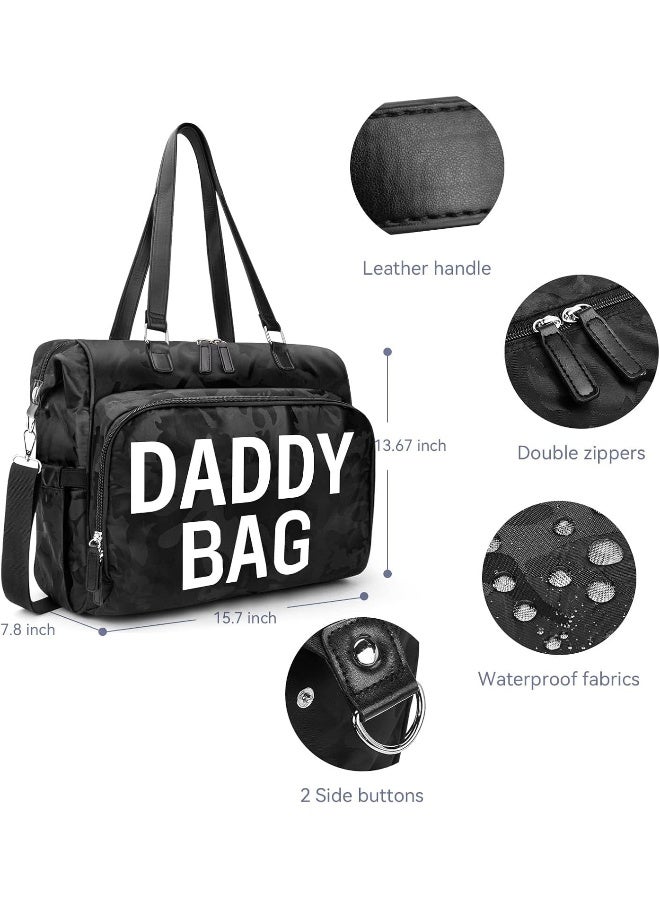 Pripher Diaper Bag Tote, Mommy Bag for Hospital, Diaper Bag Backpack, Large Capacity Hospital Bags for Labor and Delivery - Image 5