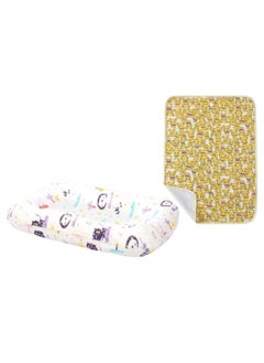 Changing Pad - Printed Zebra Design With Free Reusable Changing Mat Buy 1 Get 1