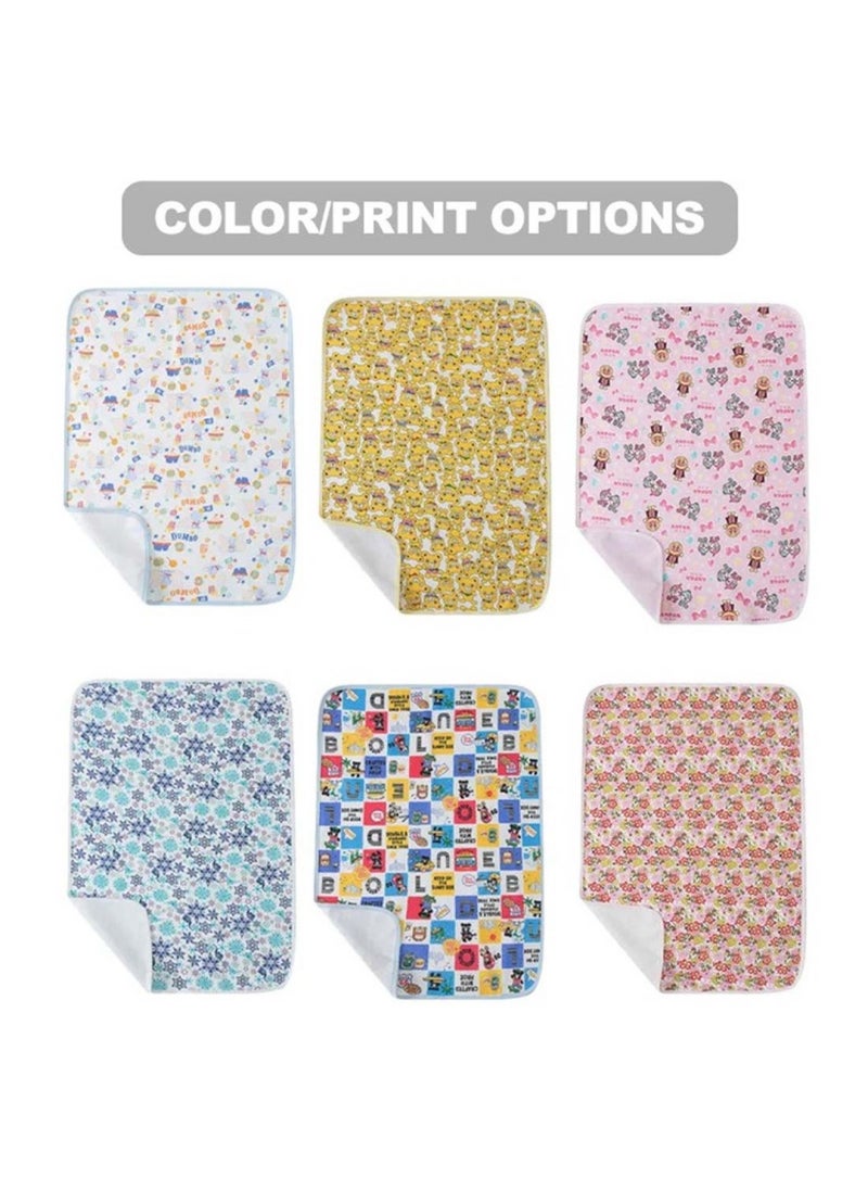 STAR BABiES - Changing Pad - Printed Zebra Design With Free Reusable Changing Mat Buy 1 Get 1 - Image 1