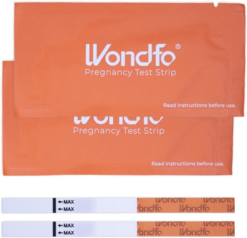Wondfo Pregnancy Test Strips for Women - 20 Count - Image 1