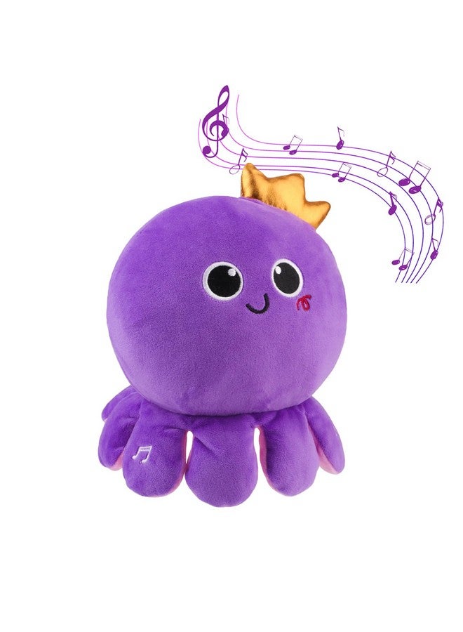 nicknack Octopus Baby Crawling Musical Interactive Toys with 97 Melodies, Talking Repeat Function Language Learning for Newborn Infant, Safe Plush Sensory Learning Montessori Toy for Toddlers Gift 0+ Months - Image 1