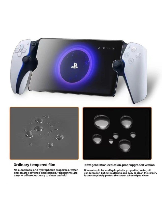 general Suitable For Sony PS5 Game Console Tempered Film PlayStation Portal Handheld Glass Protective Film 8-inch-Color:1 Box And 3 Pieces - Image 2