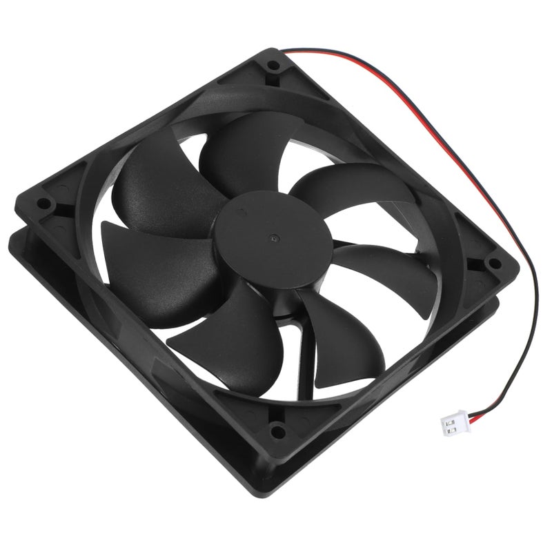 120mm 12V DC Computer Cooling Fan Radiator Cooler for PC Enthusiasts - Image 2
