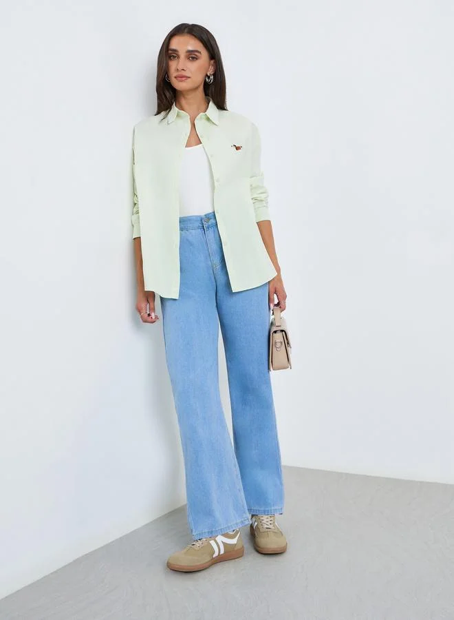 ستايلي Women Oversized Casual Shirt