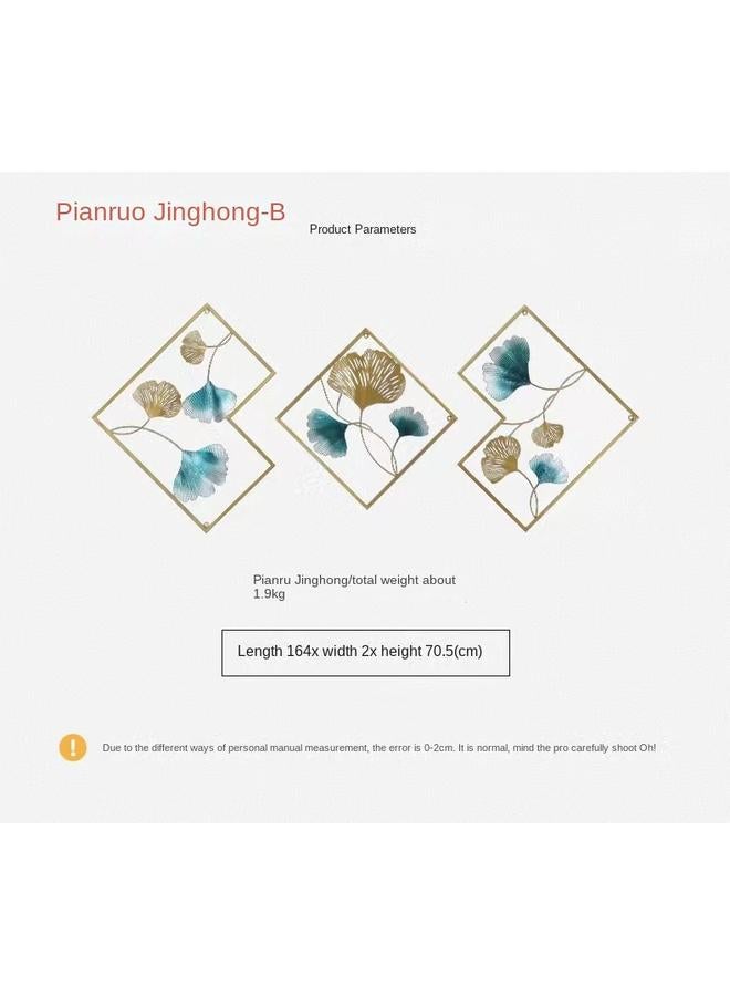 Bluejw Production Of Modern Minimalist Living Room Dining Room Wall Decoration Metal Iron Home Wall Background Wall Hanging - Image 3