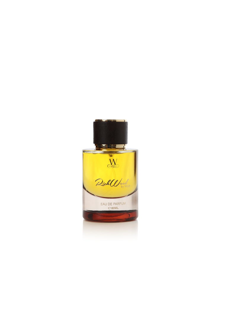 WORLD GOLDEN PERFUMES WORLD GOLDEN PERFUMES Rich Wood Eau De Parfum 80ml - Luxury Natural Spray  - Image 3