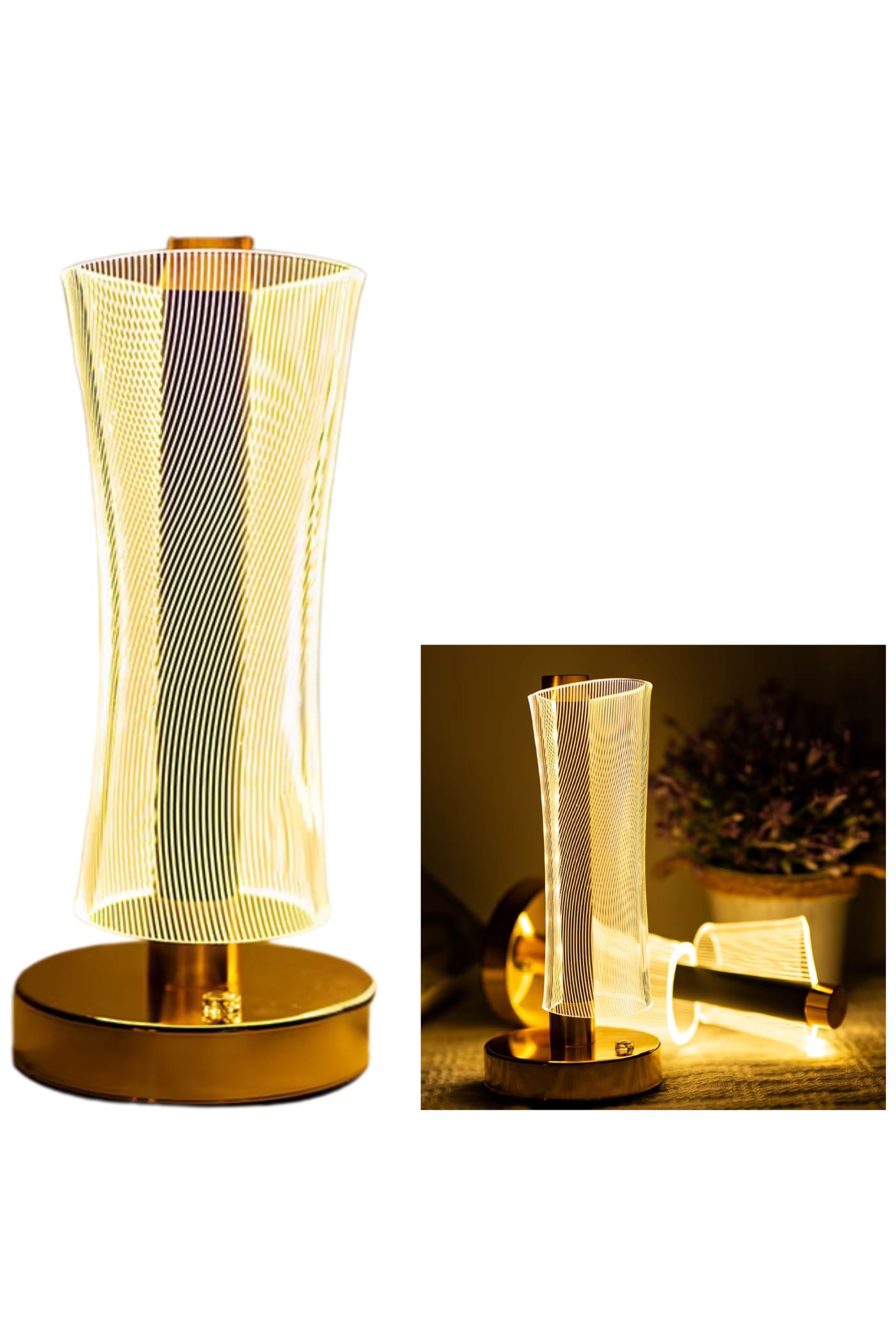 Led Table Lamp, 3-Color Temperature Dimmable Metal Bedside Lamp with Touch Controller, Home Living Room and Office USB Charging Decorative Light Modern Table Light