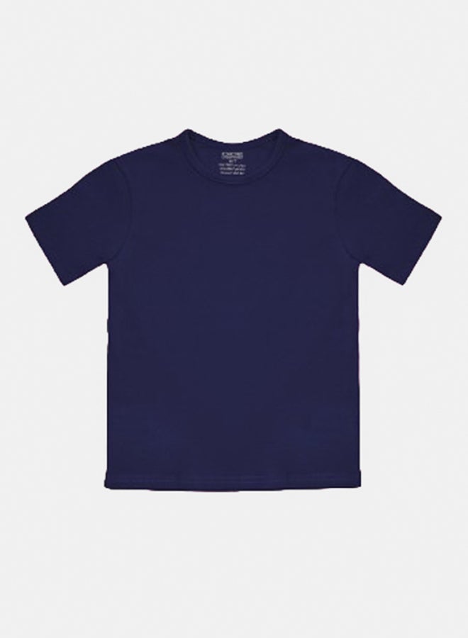 Boy Half Sleeve Lycra Crew neck