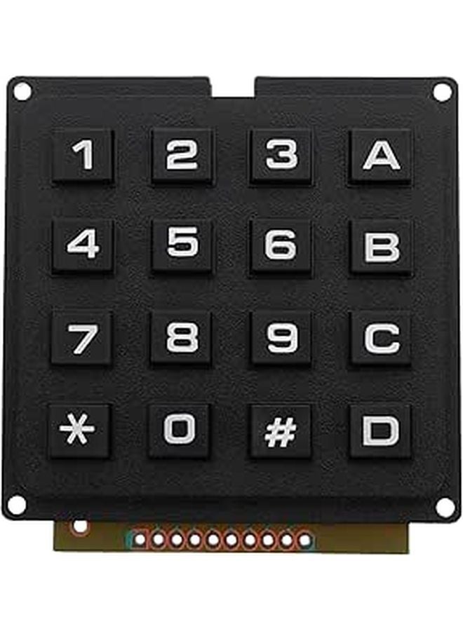 4x4 16 Key Membrane Keypad Module Matrix Array Switch Keyboard for Microcontroller Electronic Projects - Image 1
