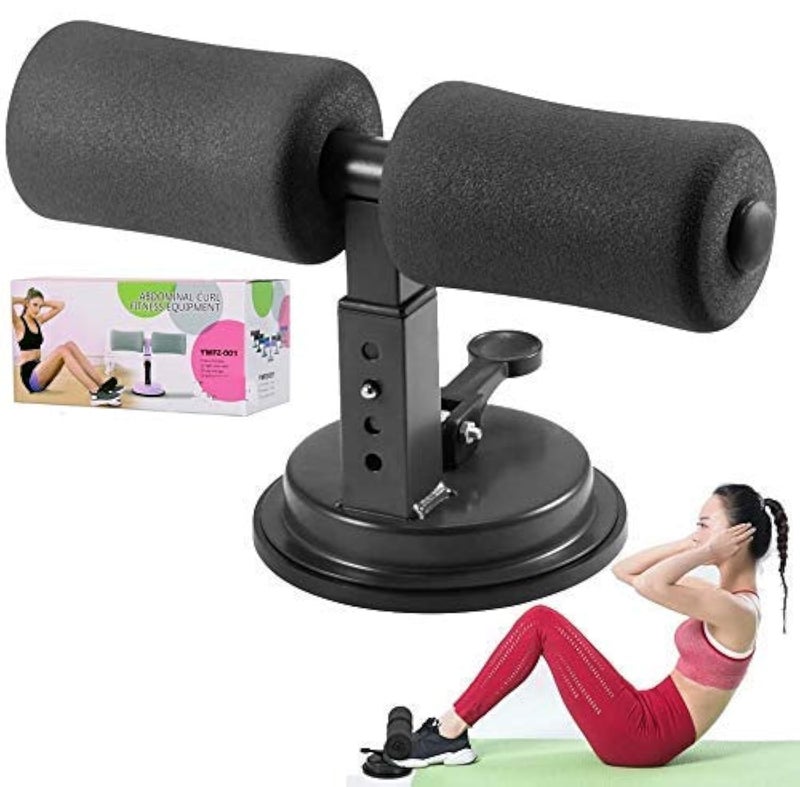 SOLDTRUE Sit-ups and Push-ups Assistant Device, Household Fitness Equipment for Abdominal Muscle Exercise Machine Portable Self Suction, Ab-Normal Gym Workout - Image 1