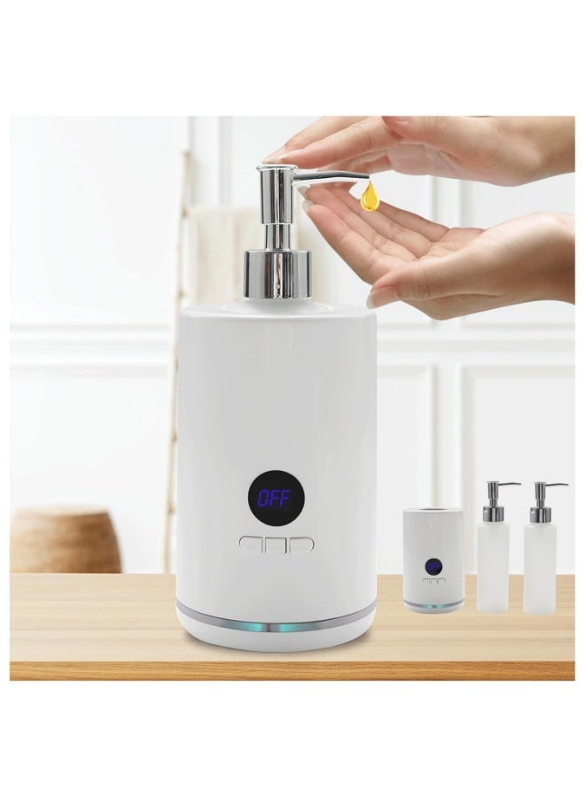 Oil Warmer for Massage, massage oil warmer for scented oil, Oil Warmer, Body Oils Heater for Spa, Salon and Barber Shops, with 2 Oil Bottle Dispensers, Constant Temperature - Image 1