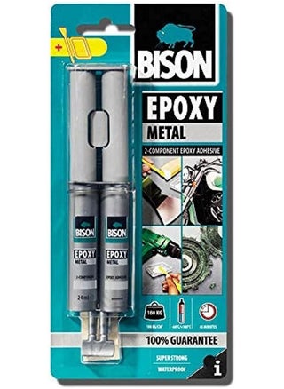Bison Epoxy Adhessive Two Component Ironclad & Metallic 24ml - pzsku/Z20EBDFD3D4ACFB8E9959Z/45/_/1726033396/35a31419-057e-4e4e-96be-b22debdf4c51