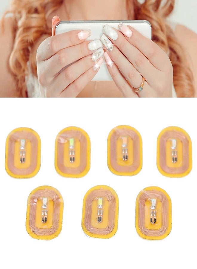 Jiawu Glowing NFC Nail Stickers, Smart LED Light Source NFC Nail Art Tips Lighting for Mobile Phone - Image 5