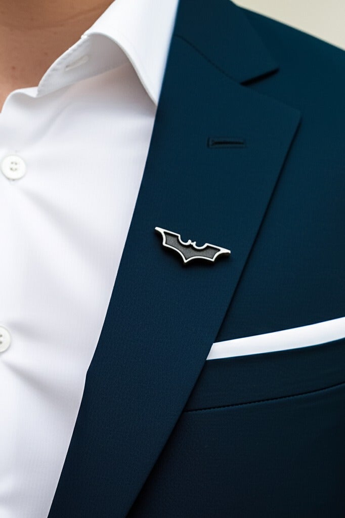 Batman A luxurious fashion accessory pin with an elegant and distinctive design - Image 2