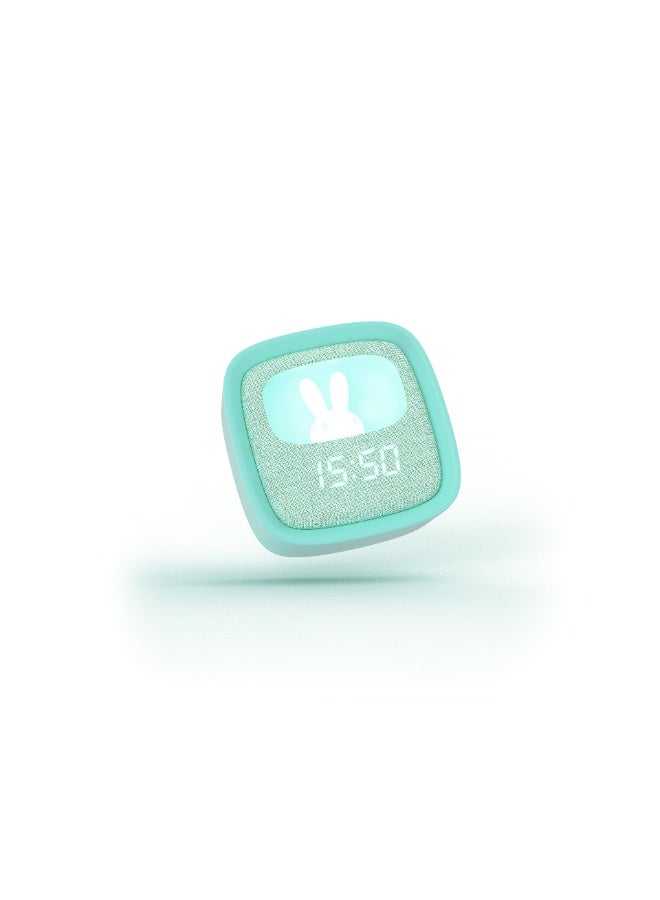 MOB Billy turquoise clock and night light with alarm function and modern design, suitable for bedrooms and children's rooms - Image 3