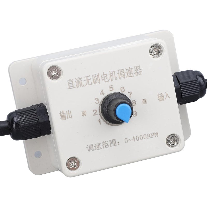 50W Aluminum Alloy Concrete Vibrator Motor 12V DC 4000RPM With Speed Controller IP65 - Image 4