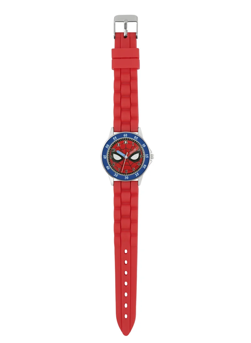 Disney Disney Marvel Spiderman Red Silicon Strap Boys Watch - SPD9038