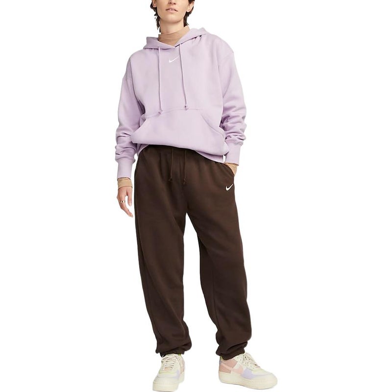 Nike (WMNS) Nike Phoenix Fleece Hoodie 'Lilac' - Image 3