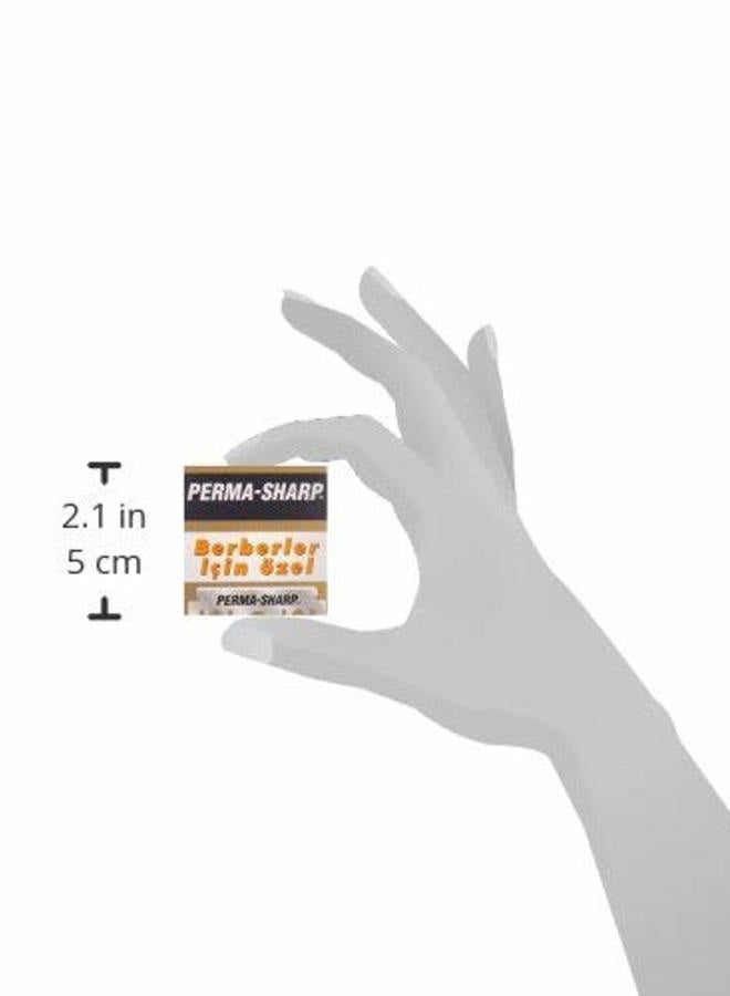 Procter & Gamble Perma Sharp Professional Razor Blades Pack of 100 - Image 3