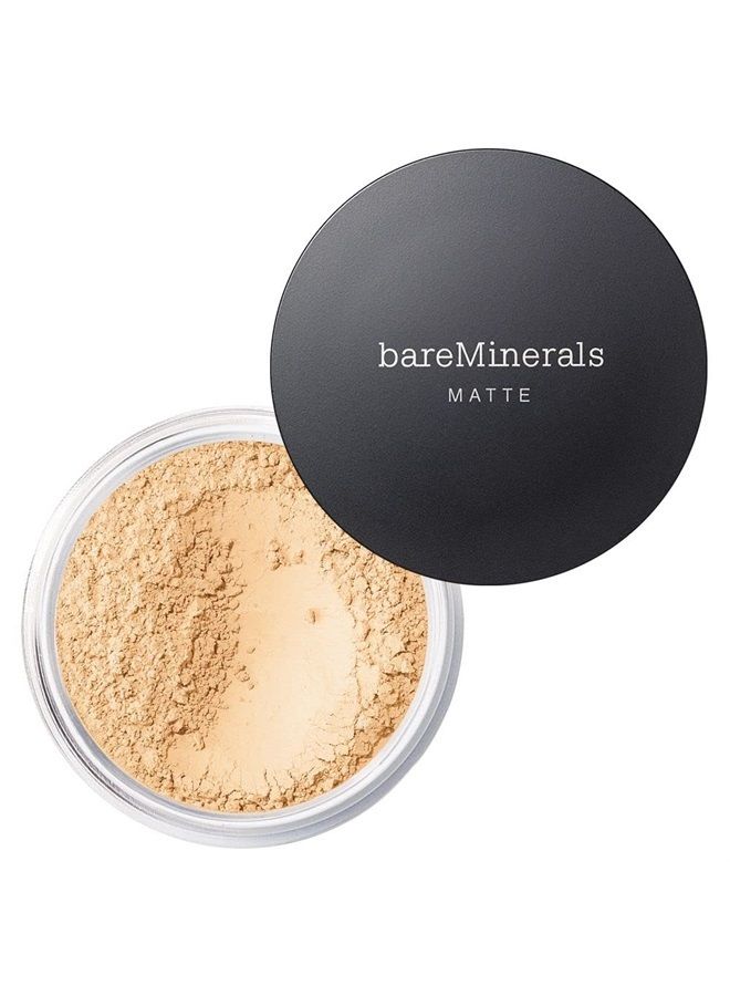 bareMinerals Matte Loose Mineral Foundation SPF 15, Powder Foundation Makeup, Buildable Coverage, Reduces Shine, Talc Free Foundation, Vegan - Image 1