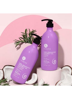 L LUSETA Luseta Curly Hair Shampoo and Conditioner Set - Define Curls and Restore Bounce with Coconut Oil for Waves and Curls, Intensely Moisturizing, Color Safe and Sulfate Free  - Image 2