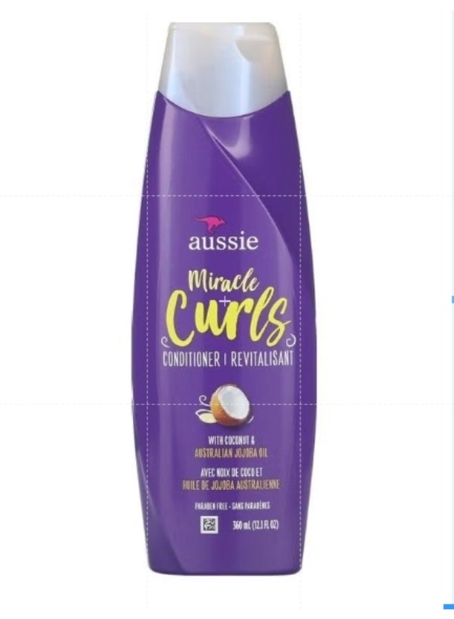 Miracle Curls Conditioner Coconut And Australian Jojoba Oil 360ml