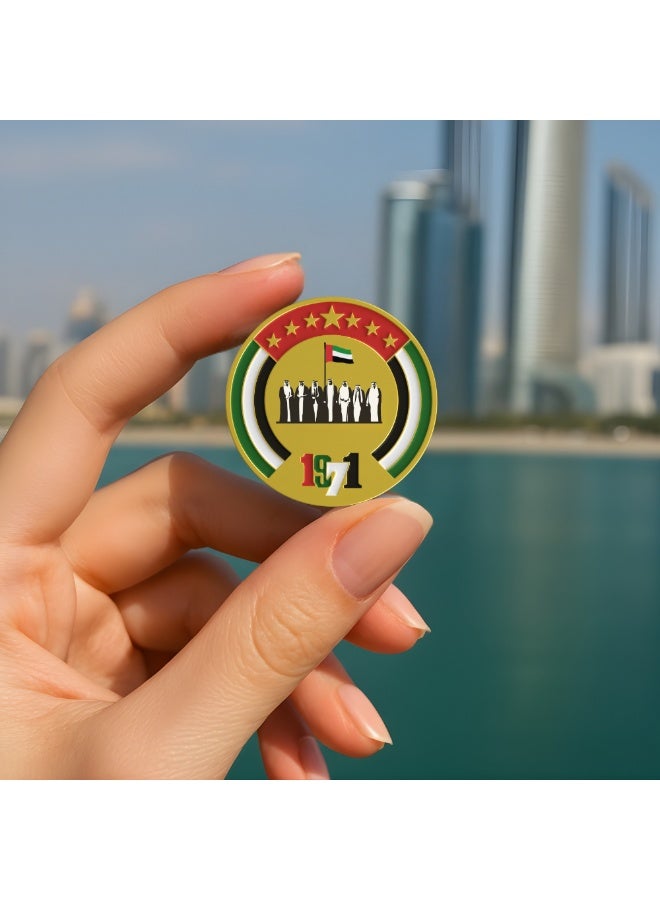 PRINTSHOP4ME UAE National Day Badges Lapel Pins For Celebrating UAE National Day Spirit Of Union Badges For Men,Women,Kids - Image 4