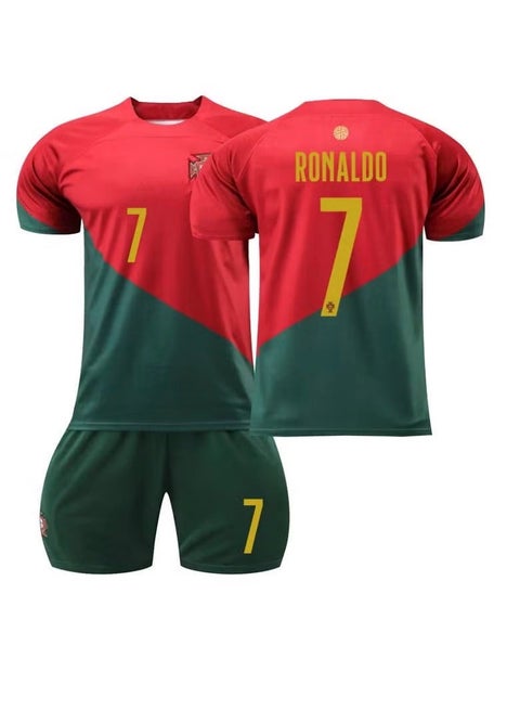 Ronaldo Jersey No. 7 Host And Guest Men's And Women's Football Shirt