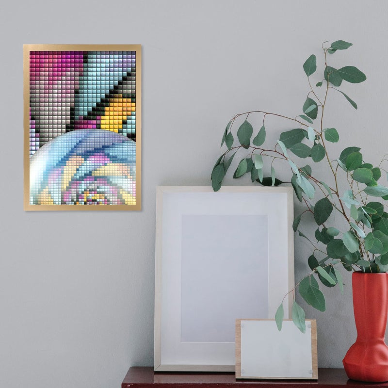 2 Sets Self-adhesive Picture Frames Home Magnetic Photo Frames For Paintings Display - Image 5